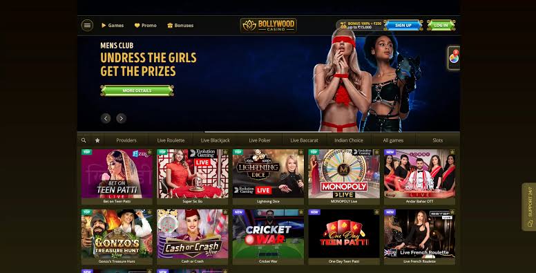 Регистрация в Bollywood Casino